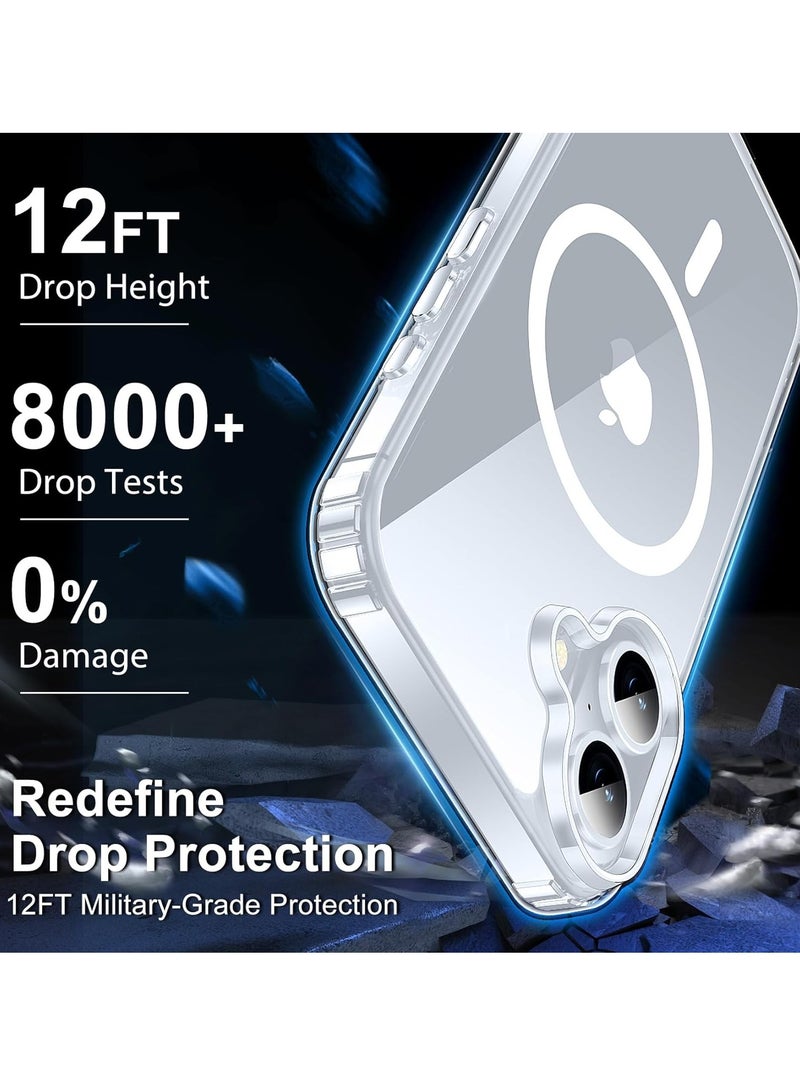 MIGOFAST IPhone 16Plus Case with Screen  And with Camera protection Compatible with Magsafe  Military Grade Protection  Anti-Yellowing Magnetic Phone Case - Image 5