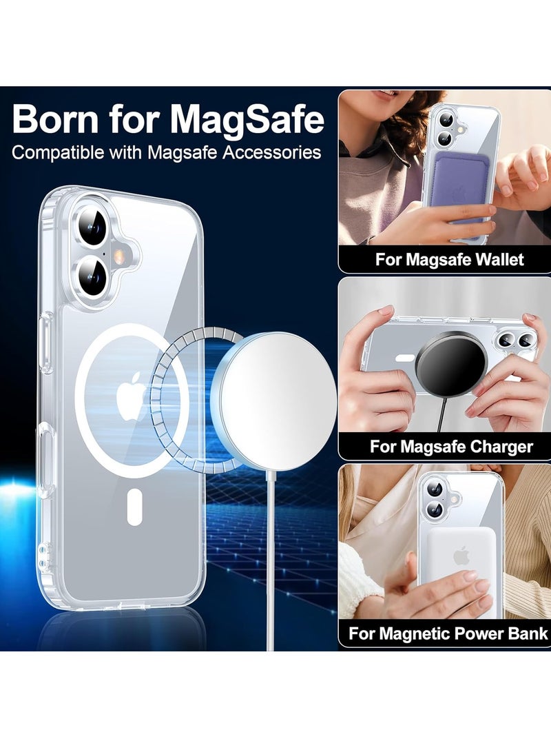 MIGOFAST IPhone 16Plus Case with Screen  And with Camera protection Compatible with Magsafe  Military Grade Protection  Anti-Yellowing Magnetic Phone Case - Image 4