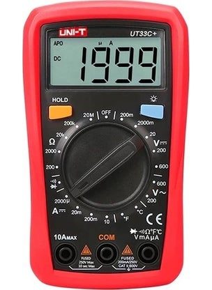 UNI-T UT33C+ Digital Multimeter Measurement Instrument 