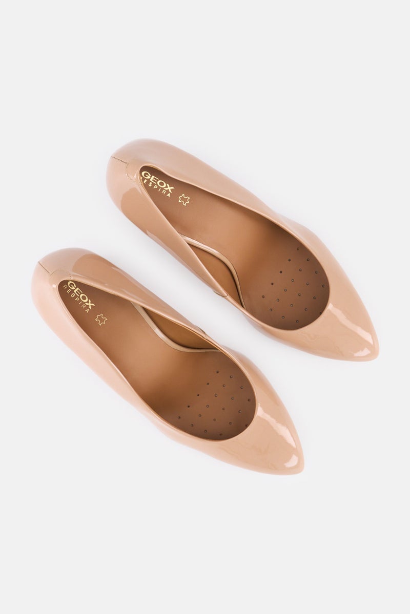 GEOX Women D Walk Pleasure 90 C Slip On Pumps, Dark Tan  - Image 3