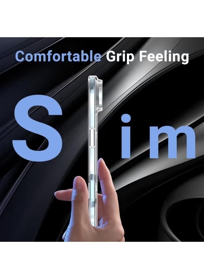 iPhone 17 Air Transparent Magnetic Cover Durable Shockproof Anti-Scratch Phone Protection - Image 5