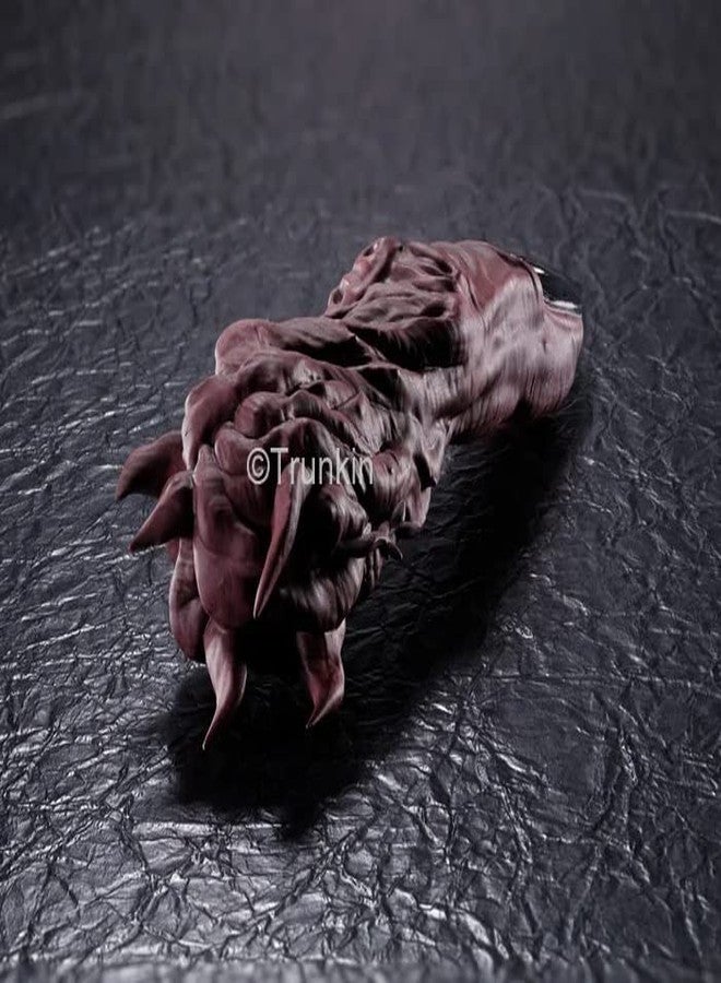 Trunkin Jujutsu Kaisen Cursed Object Ryomen Sukuna's Finger Rubber Action Figure Toy | Pvc Anime Figurine Weeb Manga Collectible,Brown,10 X 10 cm - Image 5