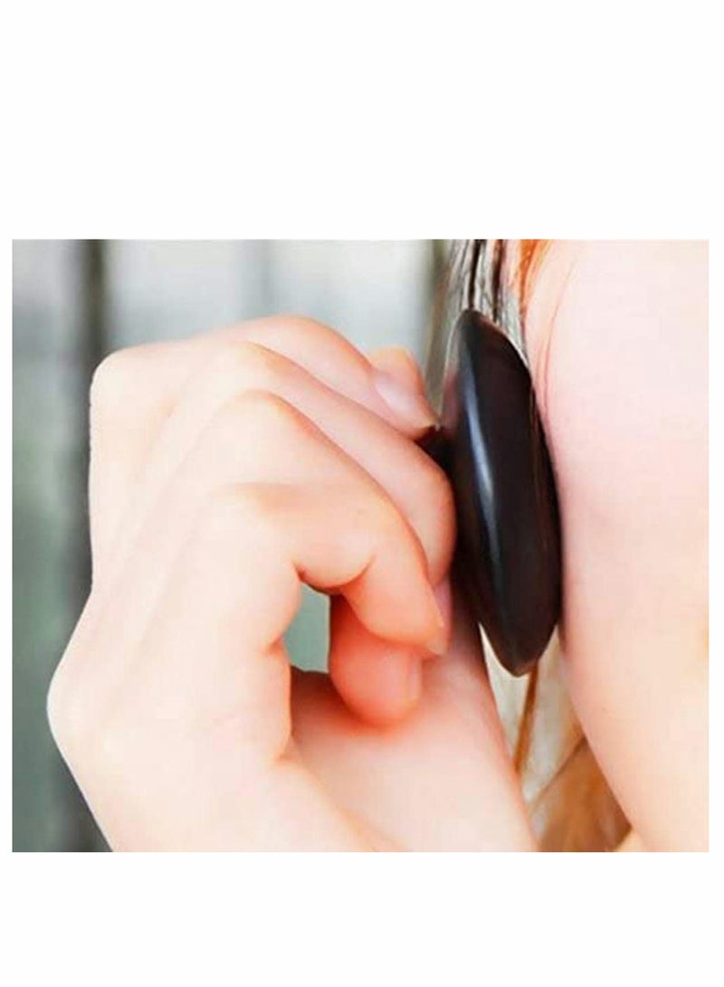 SYOSI Massage Master Mushroom Shaped Basalt Stones, 5cm Diameter - Pack of 2 - Image 5