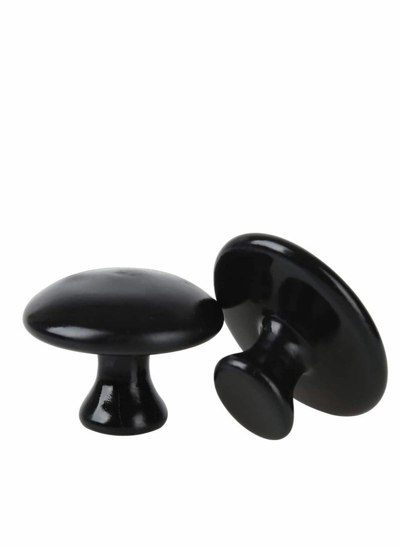 SYOSI Massage Master Mushroom Shaped Basalt Stones, 5cm Diameter - Pack of 2 - Image 1