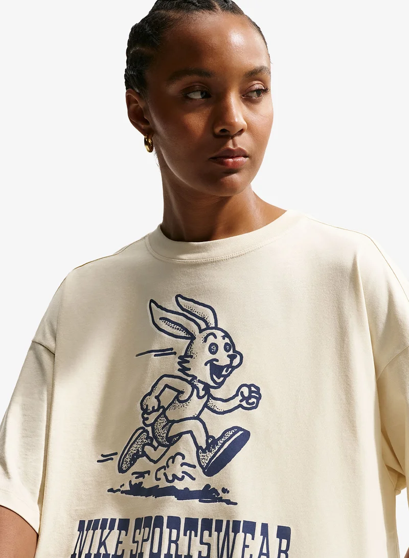 Nike BEACH Nsw Classic Oversized Oc10 T-Shirt for Women | Best Price UAE
