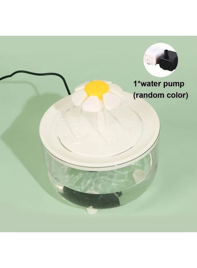 Grey Automatic USB Pet Water Fountain With Filter For Cats - Image 5