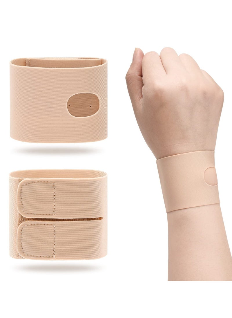 Y&D Wrist Brace for Carpal Tunnel, Ultra Slim Compression Strap, Adjustable Daily Wear, Fitness Pain Relief Injury Prevention, 2 Pack  - Image 1