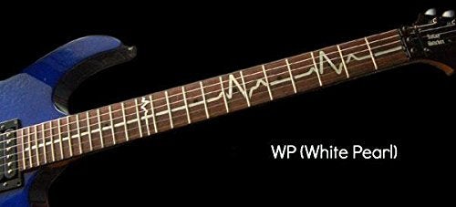Inlaystickers Jockomo EKG Line/White Pearl Guitar Inlay Sticker - Image 3