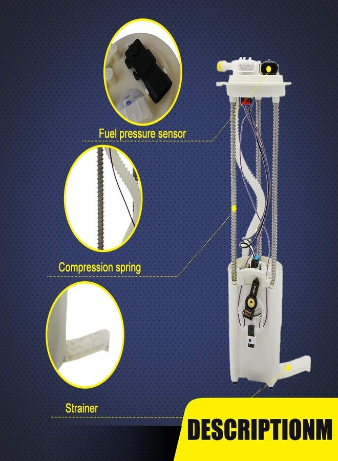 TOPSCOPE FP3500M - Fuel Pump Module Assembly E3500M for 1999 2000 2001 2002 2003 CHEVROLET SILVERADO 1500(HD), 2500(HD), 3500, 1999 2000 2001 2002 2003 GMC SIERRA 1500(HD), 2500(HD), 3500, C3 - Image 5