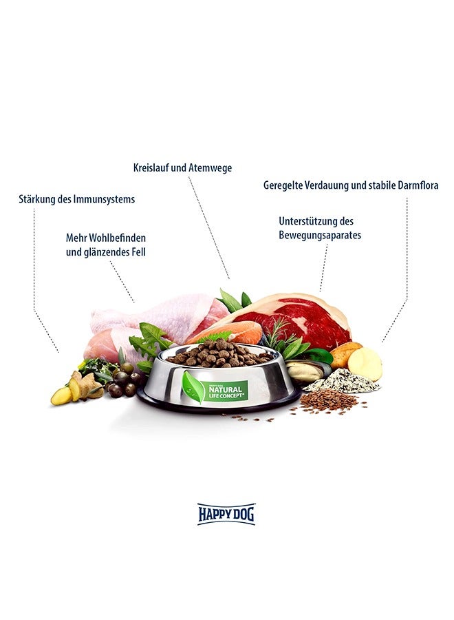 HAPPY DOG Naturcroq Lamb And Rice - 4KG - Image 3