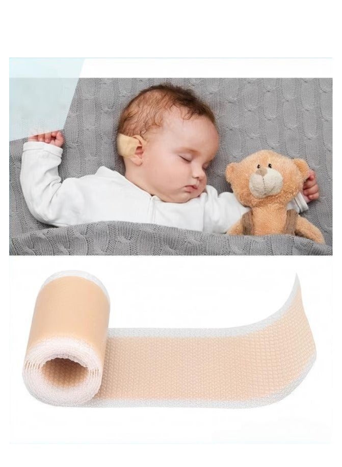 Auricle Valgus Correction Patch for Baby, Children Ear Correction, Newborn Baby Ear Aesthetic Correctors, Infant Protruding Ear Stickers (4cm*100cm) - Image 1