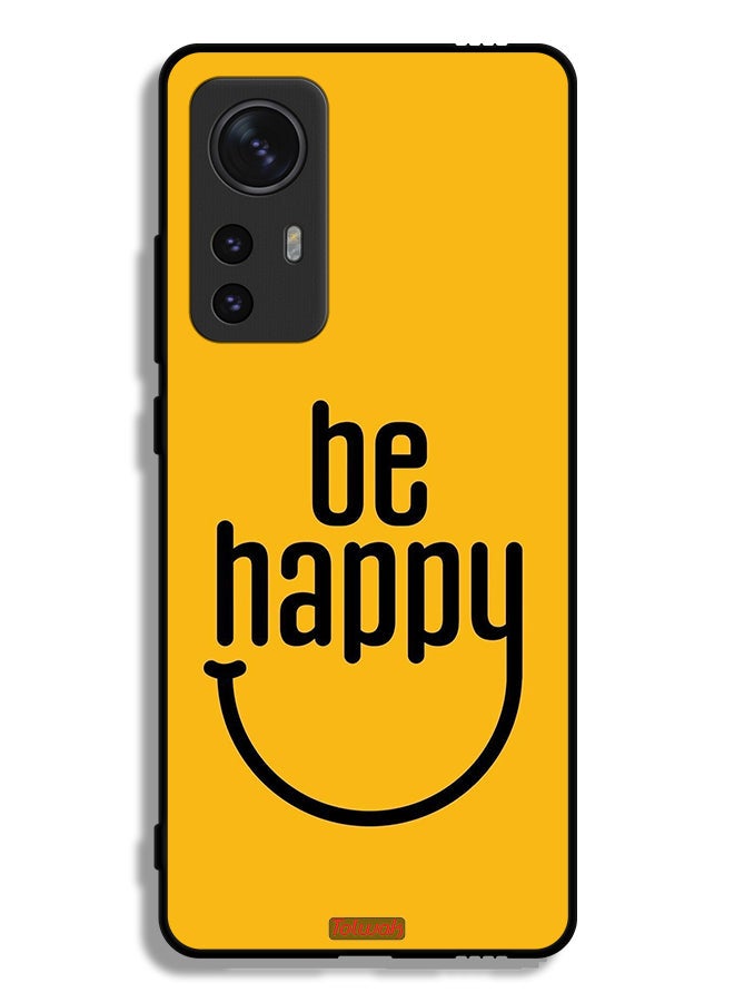 Tolwak Xiaomi 12X Protective Case Cover Be Happy - Image 2