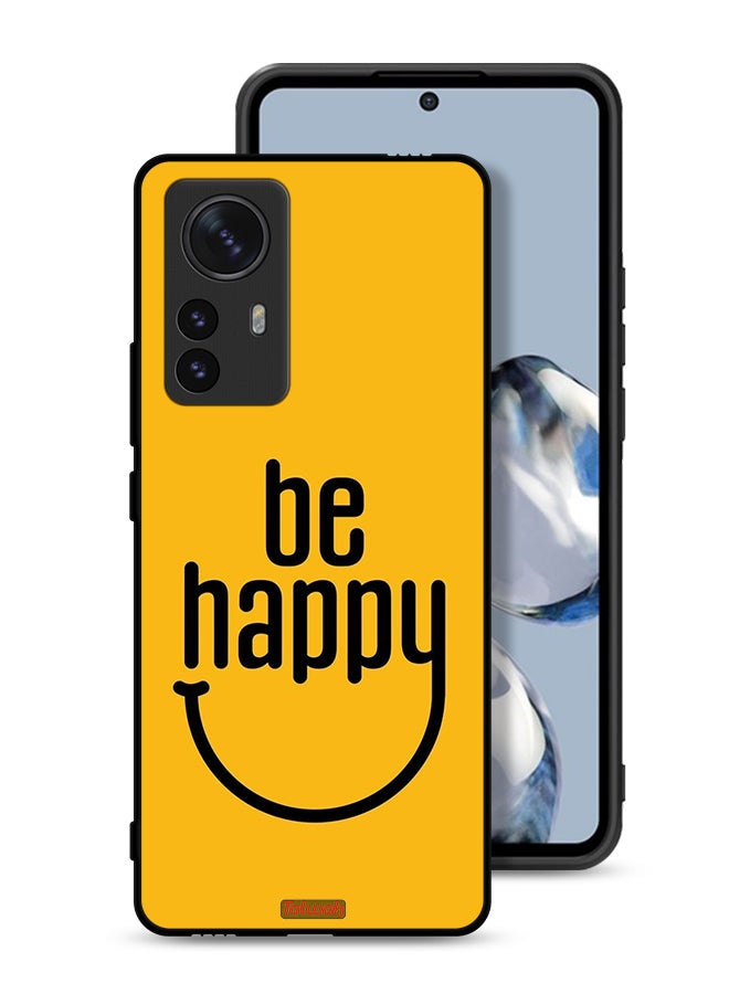 Tolwak Xiaomi 12X Protective Case Cover Be Happy - Image 1