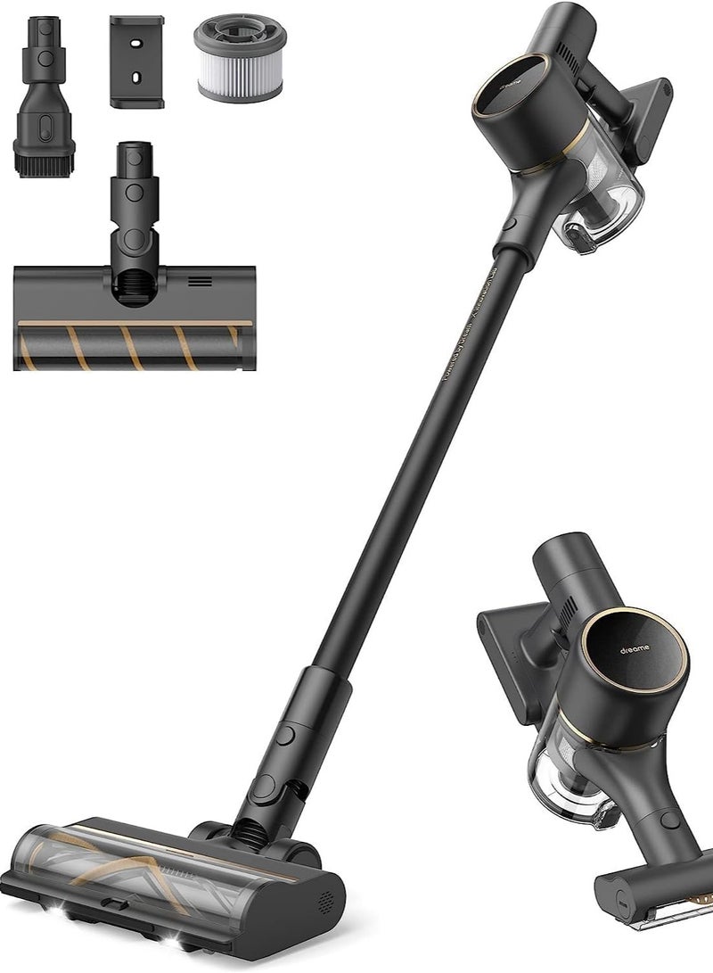 Dreame R10 Pro Cordless Vacuum Cleaner, 65 Mins Long Runtime Stick Vacuum, Lightweight and Anti-Tangle, 150 AW Robust Suction Handheld Vacuum for Hard Floor, Carpet and Pet Hair, 2 Year Warranty 350 W VTV41B Black - Image 1