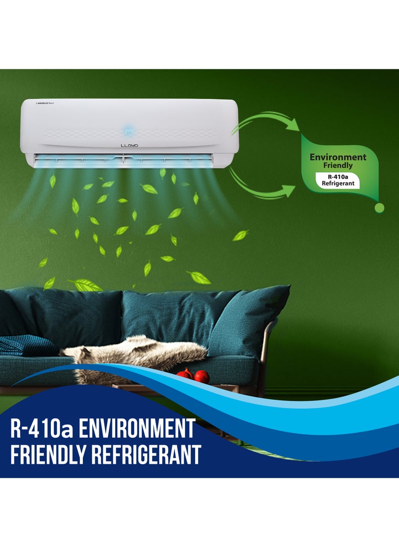 Split air conditioner 1.5 Ton, 1 Star rating, 18000 BTU Split Unit, PM 2.5. Anti dust Filter, Four-way Swing, Turbo, Auto Restart  (2023 Model, GOS18B21WACK)