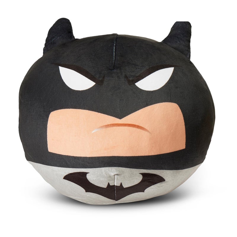 Northwest Batman Cloud Pillow â€“ Warner Brothers DC Comics, Grey Detective Design â€“ Ultra Soft Plush Pillow for Bed, Couch, or Decor - Image 1