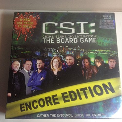 sbg CSI: Crime Scene Investigation The Board Game ENCORE EDITION - Image 1