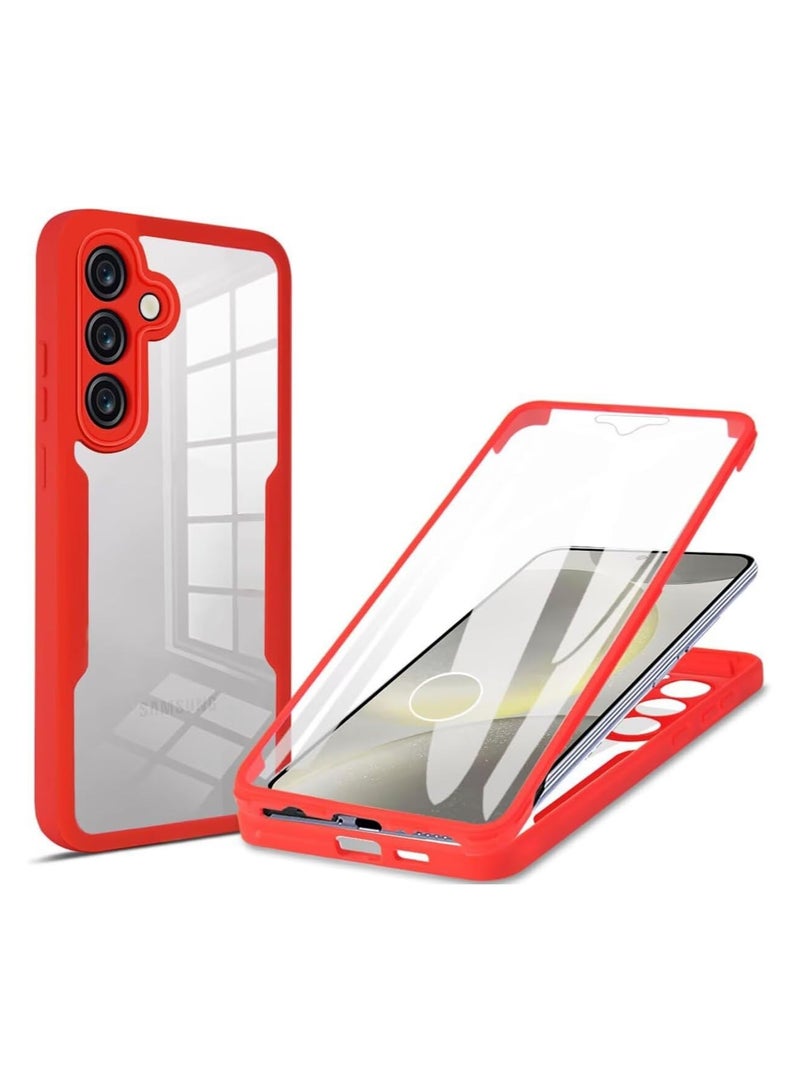 Samsung Galaxy S26 5G Protective Case Full-body built-in screen protector Heavy-duty protection Shockproof slim case Compatible with Samsung Galaxy S26 5G