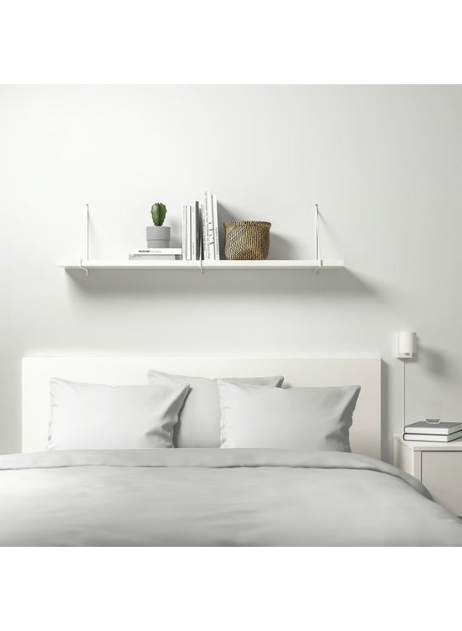IKEA (IKEA) Shelf White 120x30 cm - Image 4