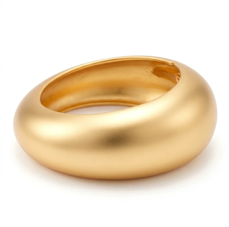 روفو Chunky Matt Cuff Bangle