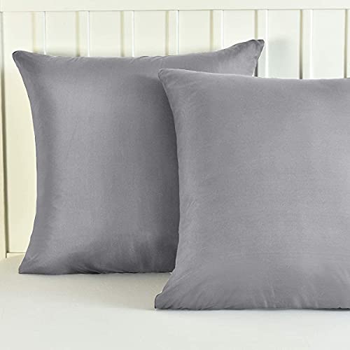 ATOOTFUSION ATOTFUSION Cushion Filler, Soft Comfortable Microfibre, Bed Linen Double Cushion, Decorative Cushion for Sofa, Car, Bedroom, 2 Count Cushion (45X45 Cm, Light Grey) - Image 3