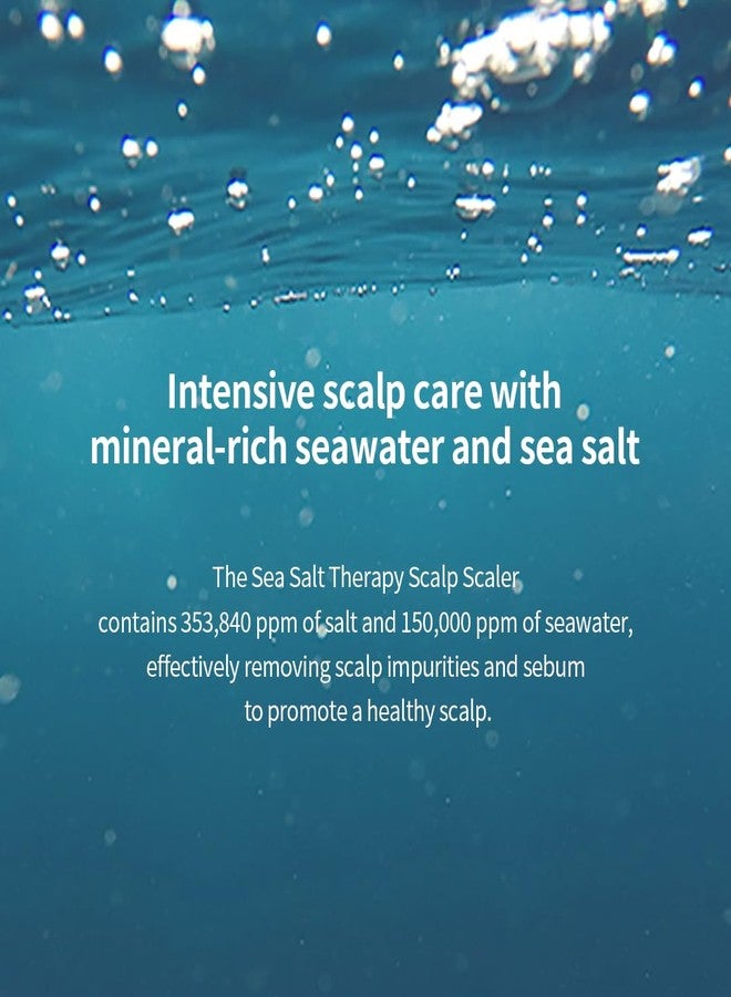 GROWUS Sea Salt Therapy Scalp Scaler - Salicylic Acid, Niacinamide, Dexpanthenol, Exfoliating, Deep Cleansing, Free from Paraben and Sulfate, 2 in 1 Type for Itchy and Oily Scalp (4.23 Oz / 120g) - Image 2