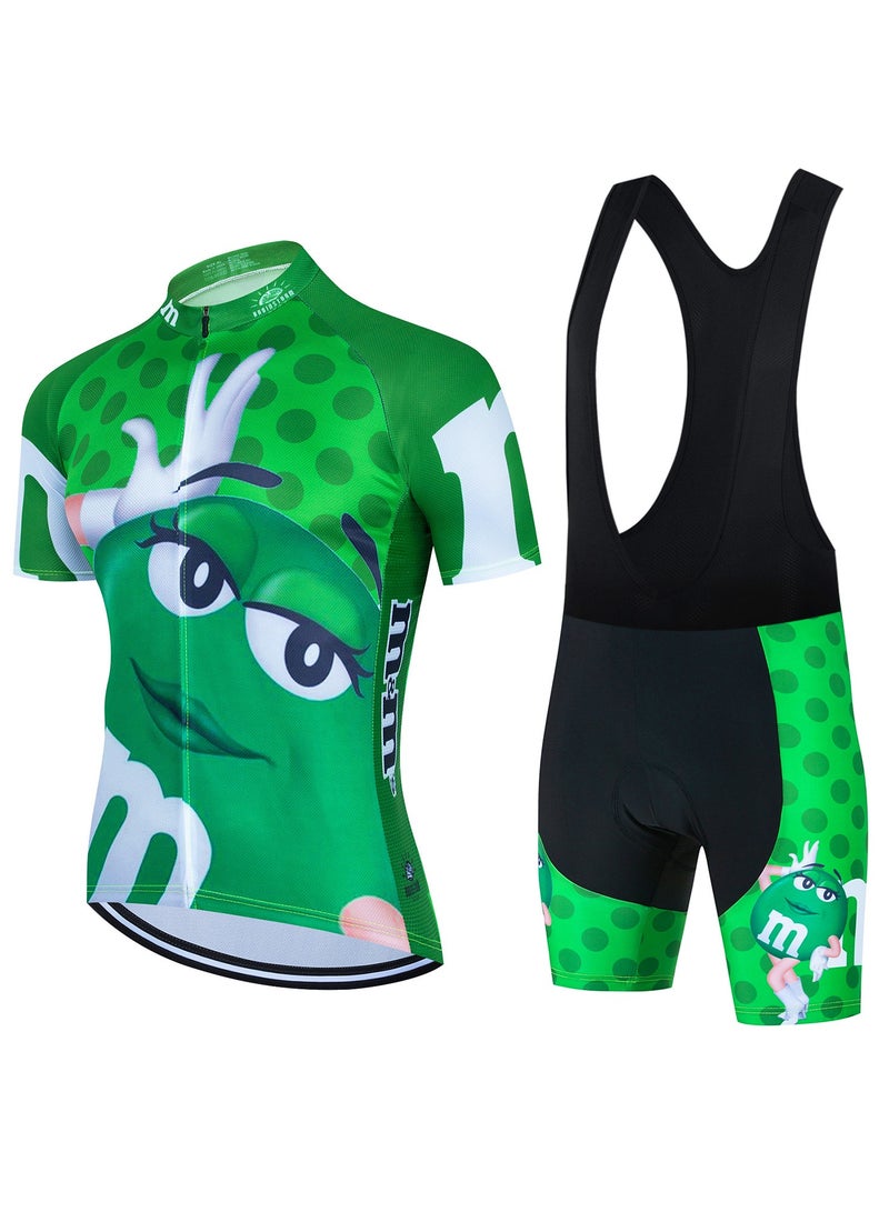 KUYING Summer Short Sleeved Cycling Suit Set  - Image 1