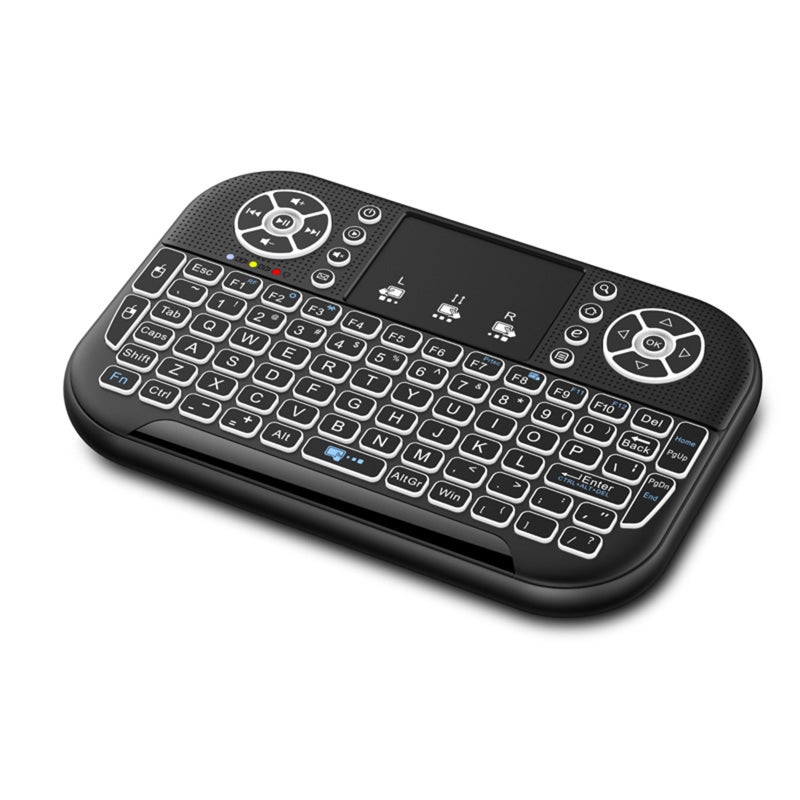 A8 mini keyboard dual mode wireless mini keyboard 2.4G with bluetooth flying I8 keyboard dual mode - Image 2