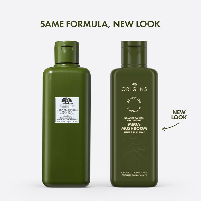 Origins Mega-Mushroom Soothing Treatment Lotion | Great for Sensitive Skin | With Reishi Mushroom | Travel Size, 3.4 Fl Oz - Image 2
