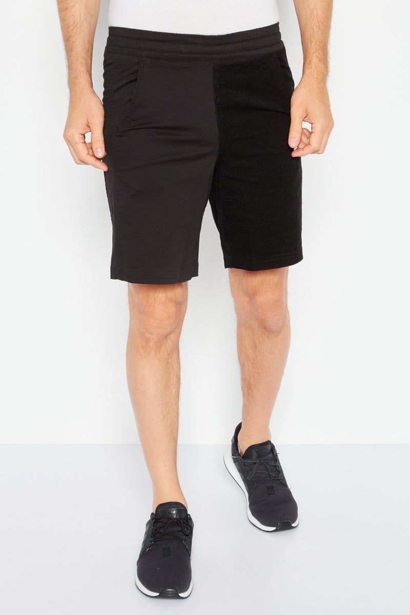 PUMA Men Relaxed Fit Outdoor Shorts, Black - Image 1