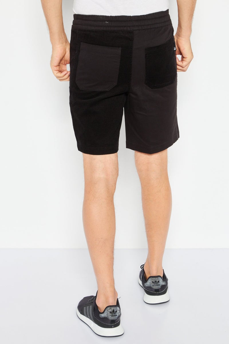 PUMA Men Relaxed Fit Outdoor Shorts, Black - Image 4