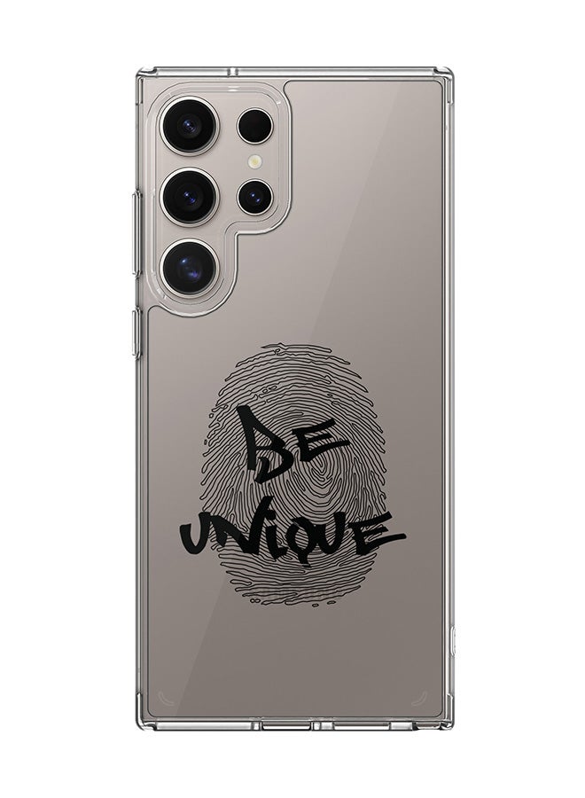 Stylizedd Classic Clear Case for Samsung Galaxy S23 Ultra , Hybrid Soft  Thin Transparent Cover [ Designed for Samsung Galaxy S23 Ultra ] - Be Unique - Image 1