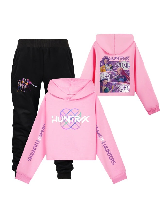 general Kpop Demon-Hunting Girls Group Sweatshirt Set - Image 1