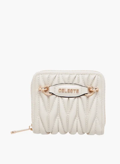 سيليست Quilted Zip Around Wallet