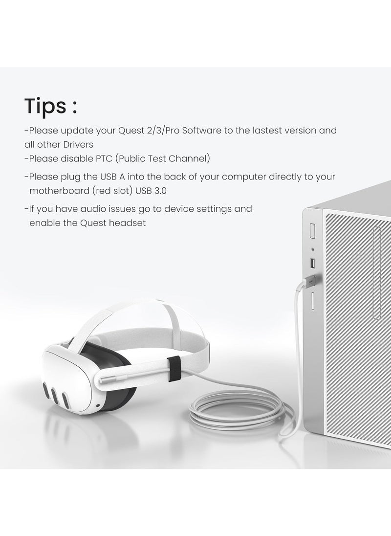 كيوي ديزاين - KIWI design 16FT Link Cable USB 3.0 A to C Cable - Image 1