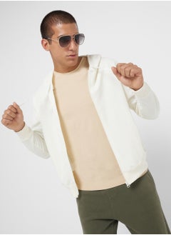 Seventy Five Basics Essential Oversize Zip Through Hoodie  - Image 1