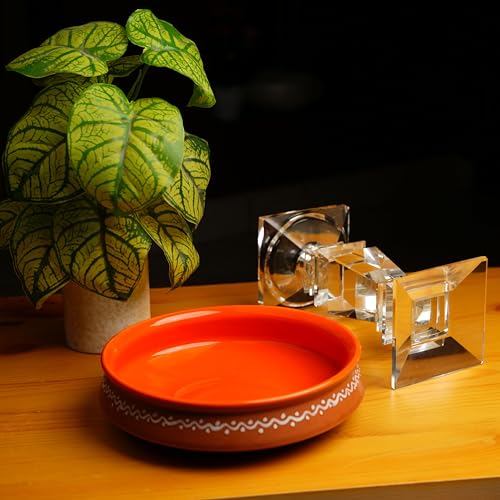 Caffeine Ceramic Handmade Brown Terracotta Serving Bowl Set of 3 (Large 500ml, Medium 250ml, Small 100ml) - Image 2