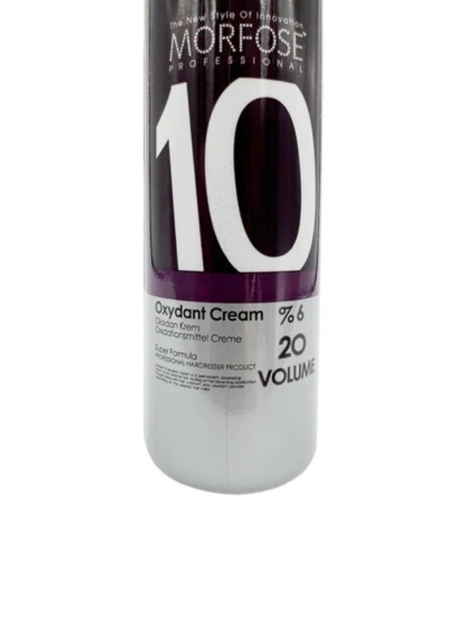 Morfose 10 Oxidant Cream 6% - 150ml Professional Hair Developer - Image 3