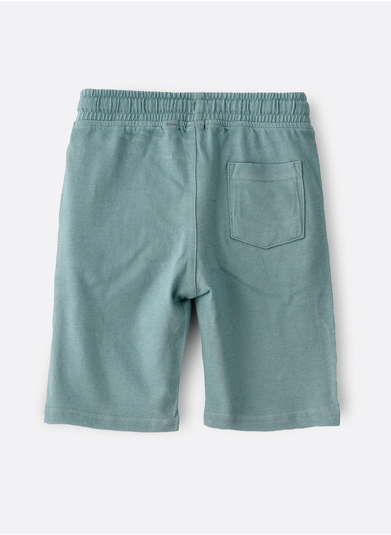 JAM Knit Shorts With Print At Bottom  - Image 2