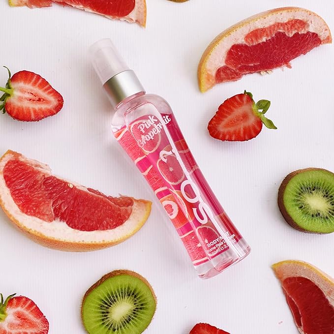 Body Mist by So Womens Pink Grapefuit Body Mist Fragrance Spray 100ml Pack of 2