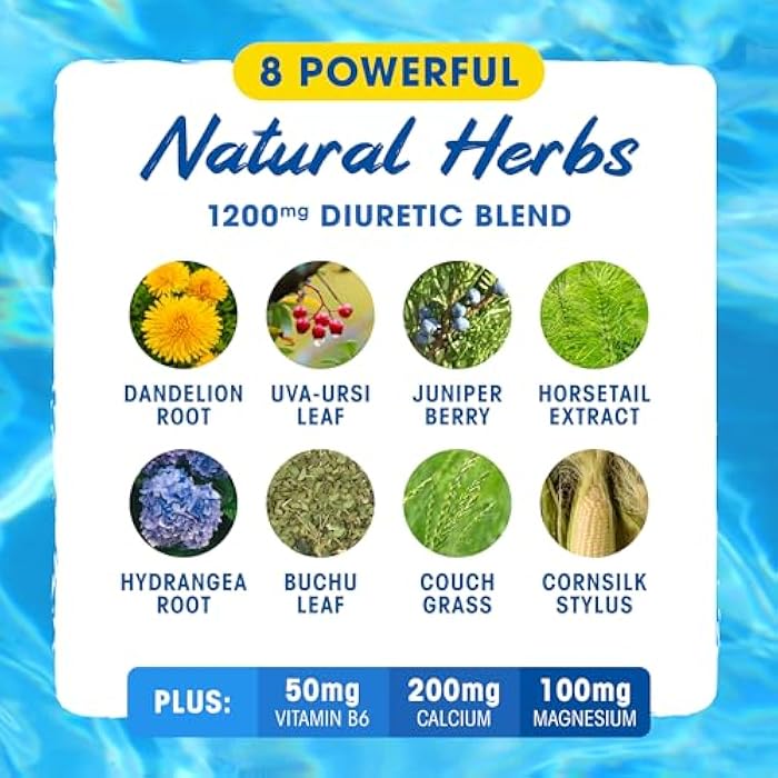 Maximum Human Performance MHP Xpel Maximum Strength Diuretic Water Pills, for Water Retention Relief, Caffeine-Free with Vitamin B-6 Potassium Dandelion Root, 80 Capsules - Image 4