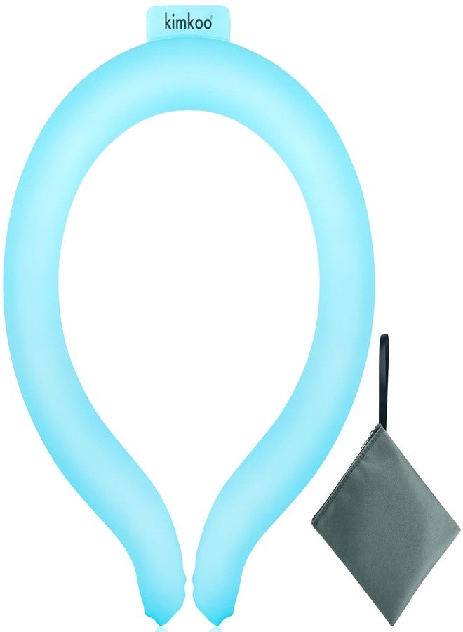 kimkoo Neck CoolingTube with Insulated Bag, Reusable Frozen Neck CoolingProducts for HotWeather (1, Blue - Image 1