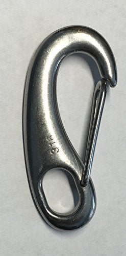 US STAINLESS 3 Pieces Stainless Steel 316 Spring Snap Lobster Claw 2 3/4" Marine Grade - Image 2