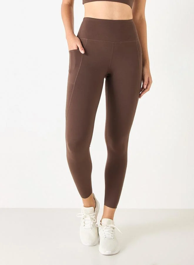 ADOT by Splash Elasticated Waist Leggings with Pockets