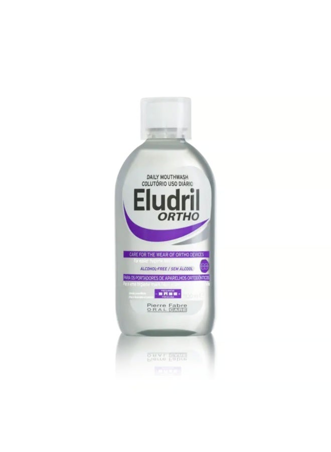 Eludril Ortho Daily Mouthwash 500ml - Image 1