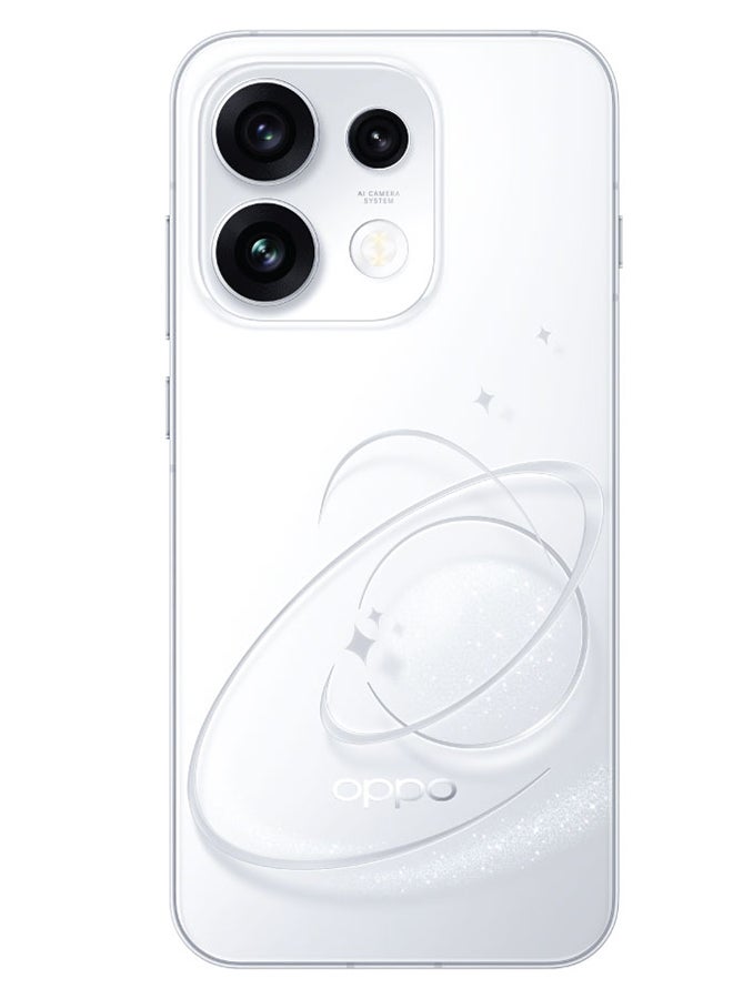 أوبو Reno16 Pro AI Phone Dual SIM 5G Pop White 12GB RAM 512GB With OPPO Bubble + OPPO Enco Air4 + OPPO Magnetic Case - Middle East Version - Image 3