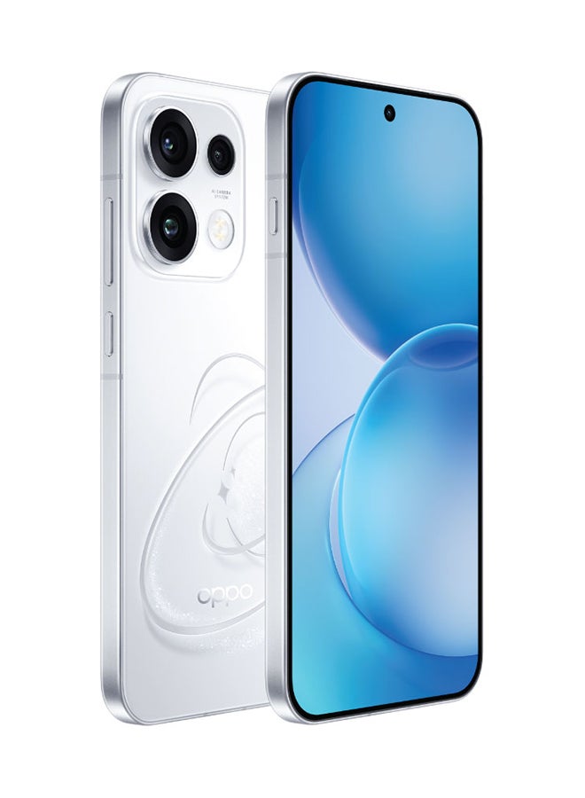 أوبو Reno16 Pro AI Phone Dual SIM 5G Pop White 12GB RAM 512GB With OPPO Bubble + OPPO Enco Air4 + OPPO Magnetic Case - Middle East Version - Image 5