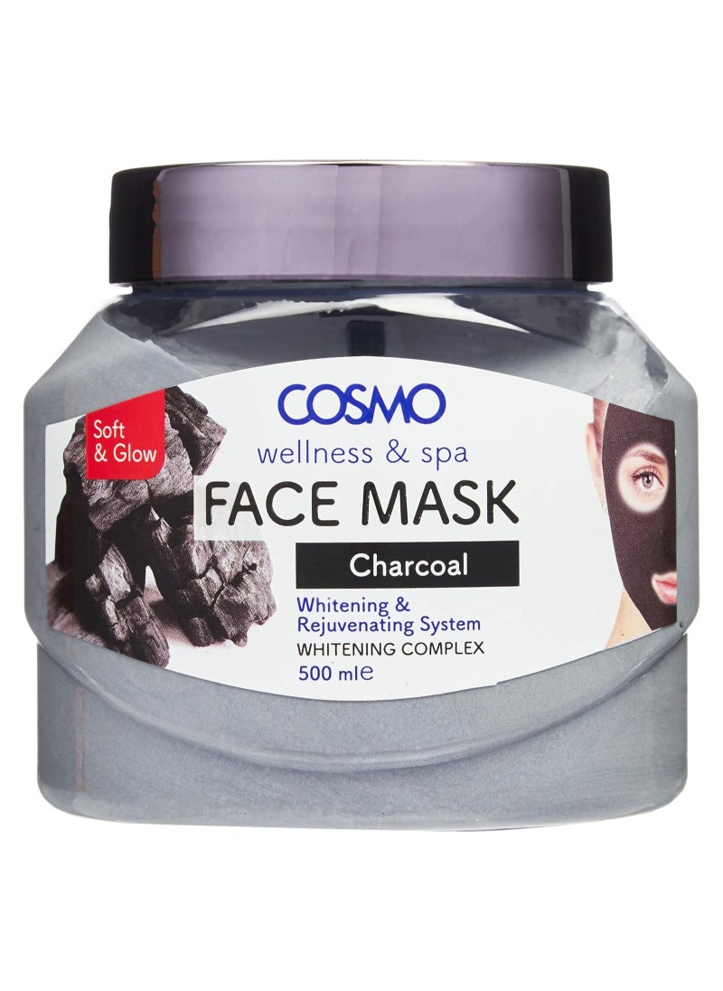 COSMO - Face Mask Charcoal 500ml - Image 1