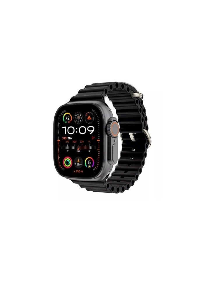 HK9 Ultra 2 2nd Generation Smart Watch with AMOLED Display and GPT Chat. Call and Message Notifications: The watch can receive call and message notifications from your smartphone.
