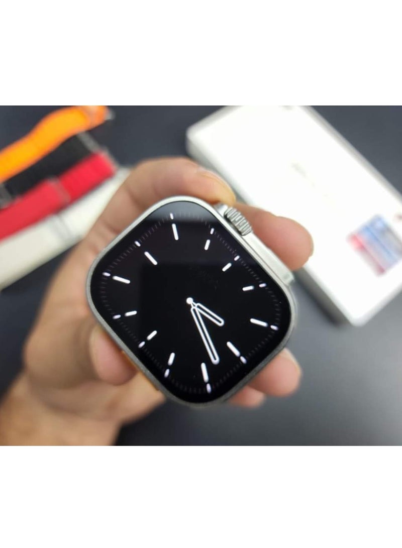 HK9 Ultra 2 2nd Generation Smart Watch with AMOLED Display and GPT Chat. Call and Message Notifications: The watch can receive call and message notifications from your smartphone.